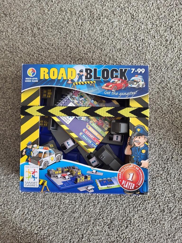 SmartGames Road Block - Logisch denkspel 7-99 jaar, Een of twee spelers, Ophalen of Verzenden, Zo goed als nieuw, SmartGames
