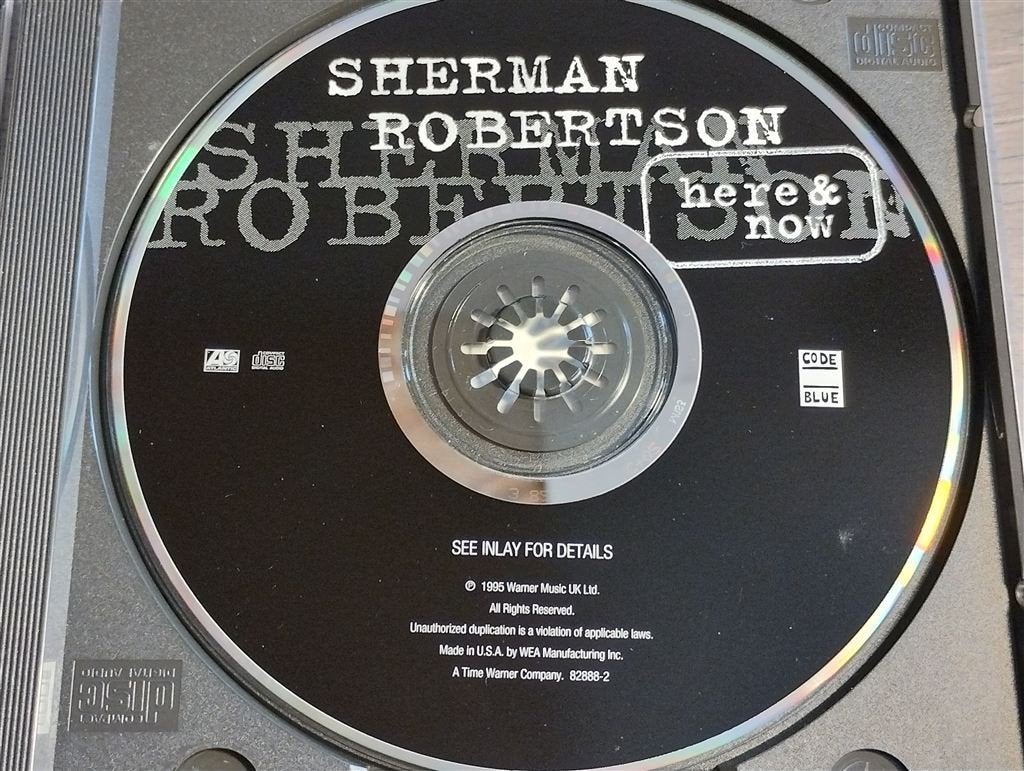 Sherman Robertson ‎- Here & Now, Ophalen of Verzenden, Zo goed als nieuw, Jazz