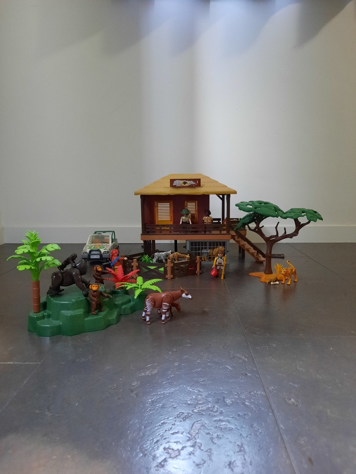 Playmobil 4826 Safari Verzorgingspost, Ophalen, Gebruikt