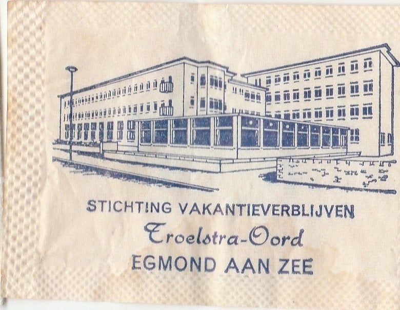 Troelstra Oord Egmond aan Zee - stichting vakantieverblijven, Ophalen of Verzenden