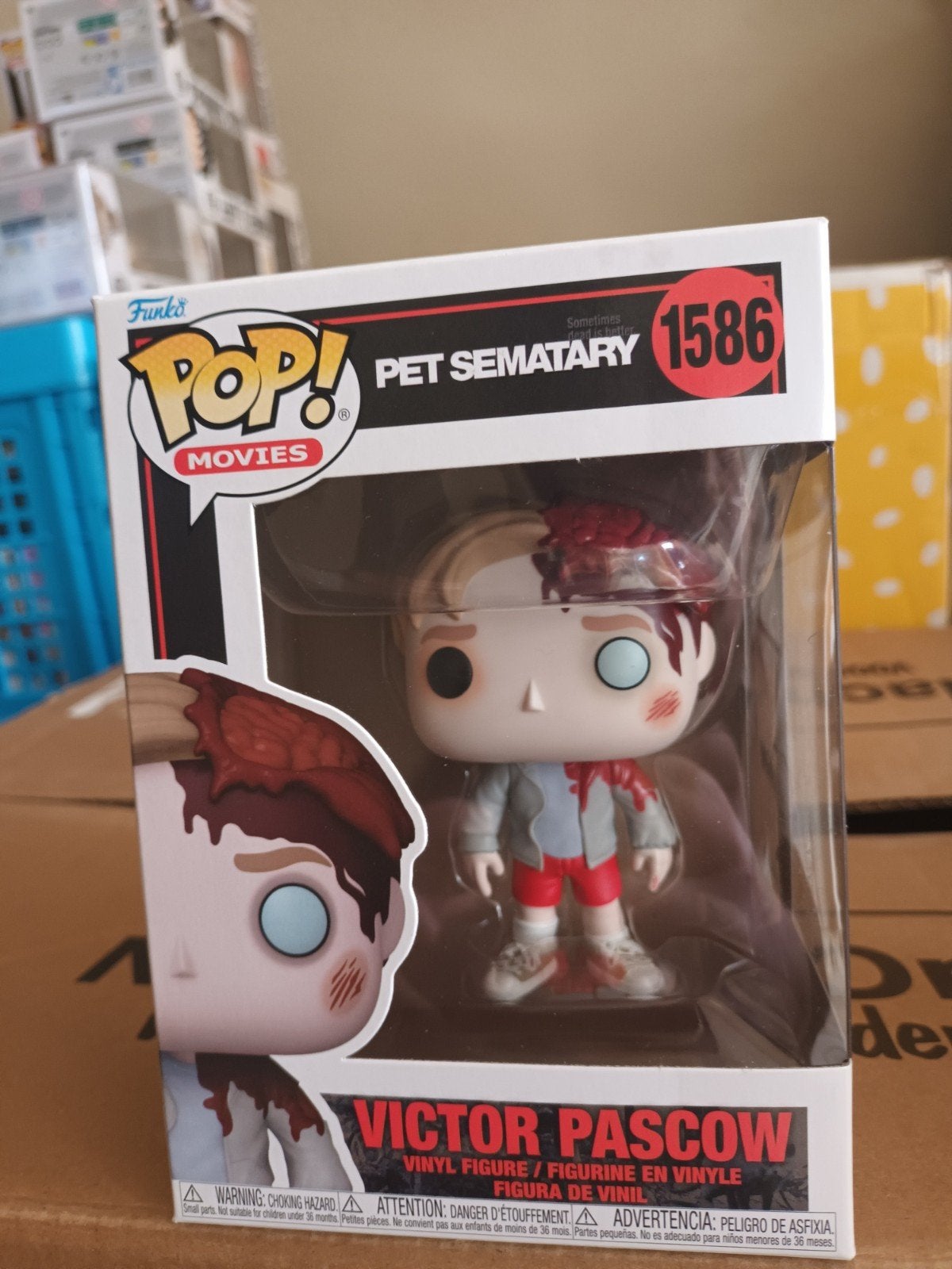 Funko Pop! Pet Sematary Victor Pascow #1586, Ophalen of Verzenden, Nieuw