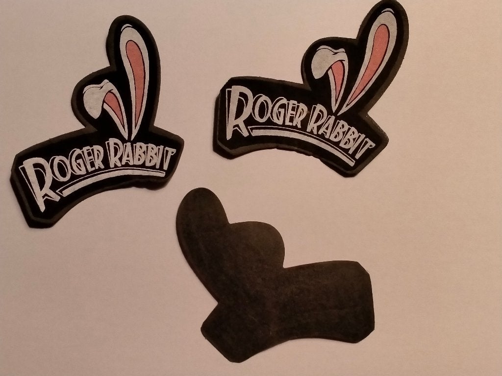 Roger Rabbit oren vintage patches patch kleding embleem RARE, Ophalen of Verzenden, Nieuw, Overige typen