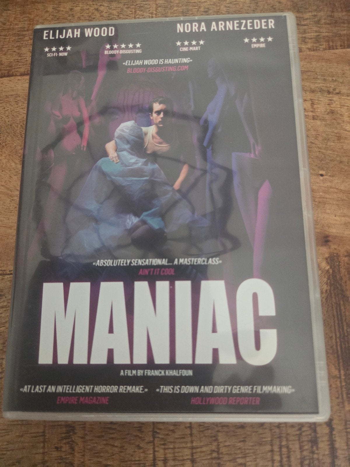 maniac dvd(2012)elijah wood, Ophalen of Verzenden, Zo goed als nieuw, Overige genres