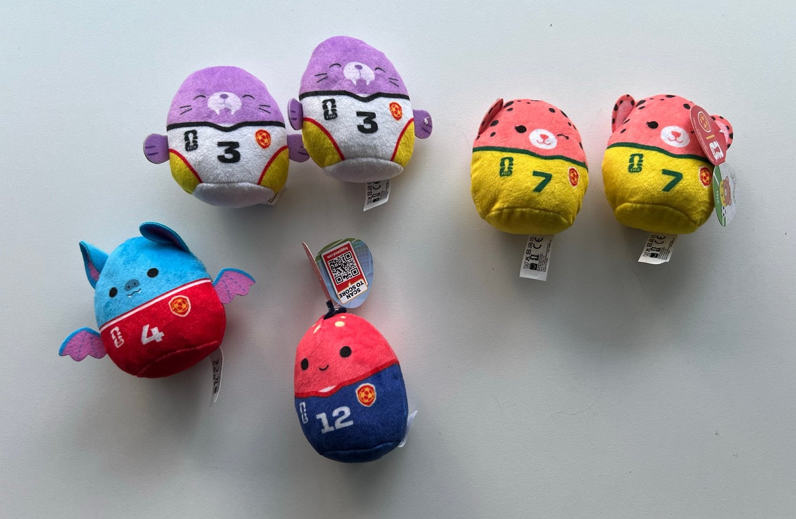 Squishmallows FIFA World Cup McDonald's Happy Meal, Overige karakters, Overige typen, Nieuw, Ophalen of Verzenden