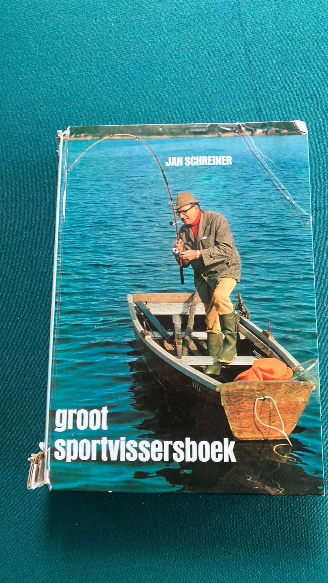 Schreiner groot sportvissersboek, Ophalen of Verzenden
