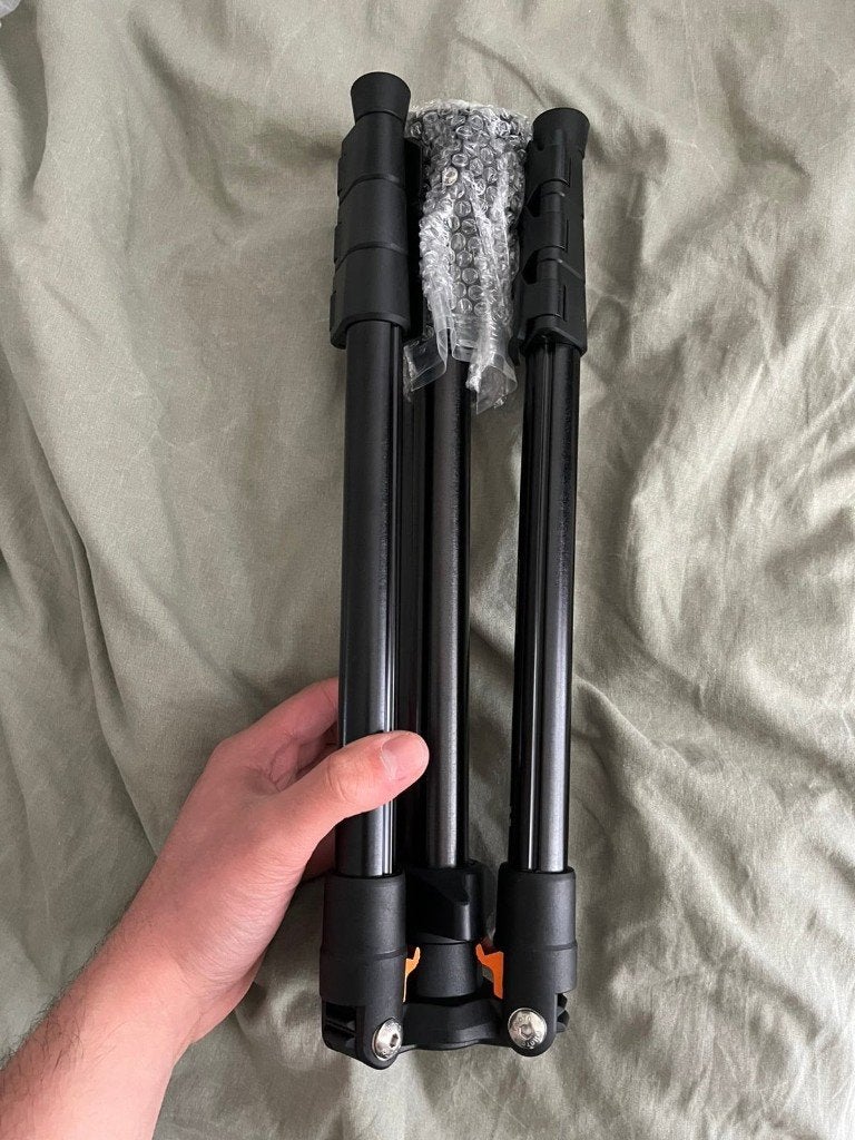 Aluminum Lightweight Camera Tripod 178cm Adjustable, Ophalen, Nieuw, Driepoot, 175 cm of meer