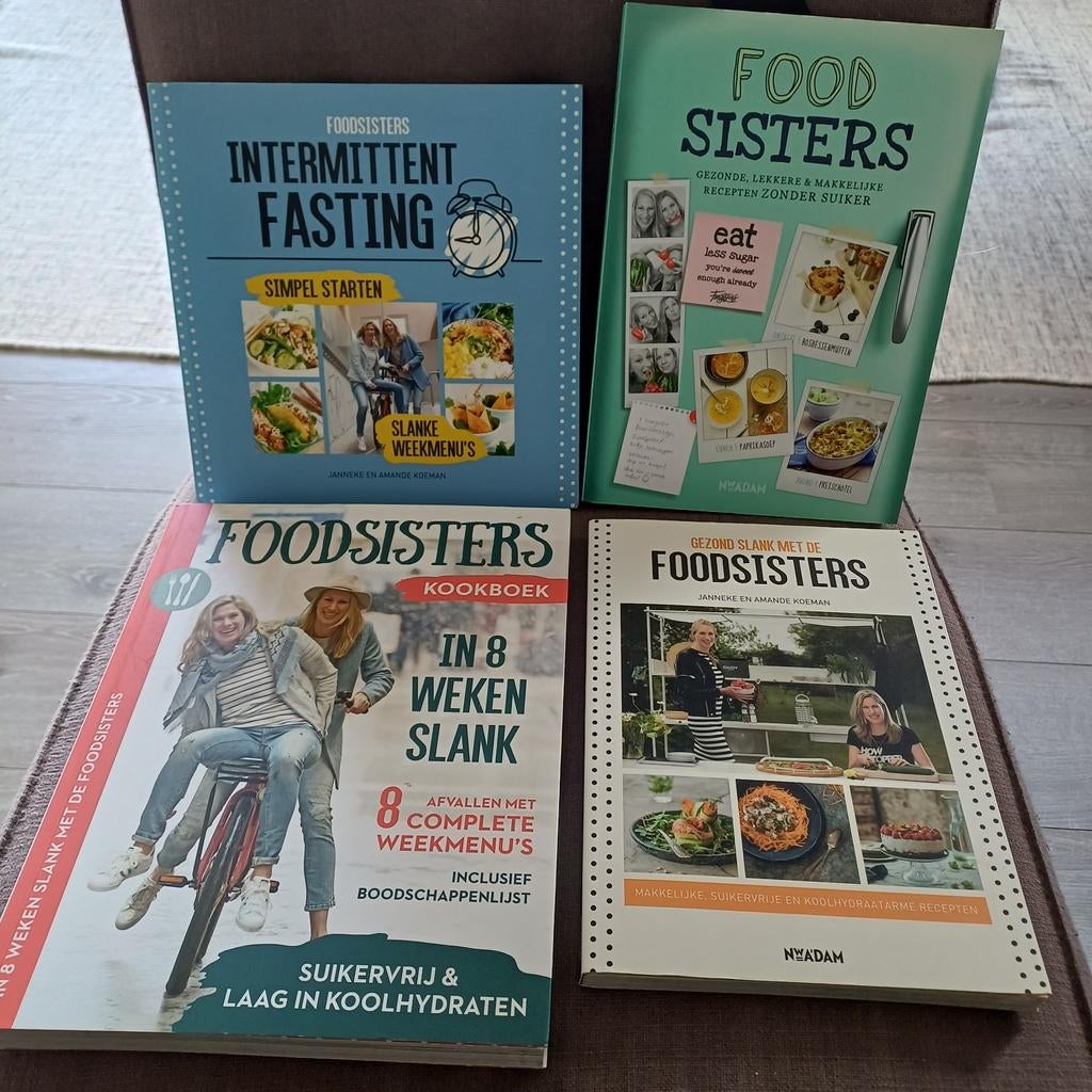 4 x Foodsisters ., Boeken, Gezondheid, Dieet en Voeding, Ophalen of Verzenden, Zo goed als nieuw