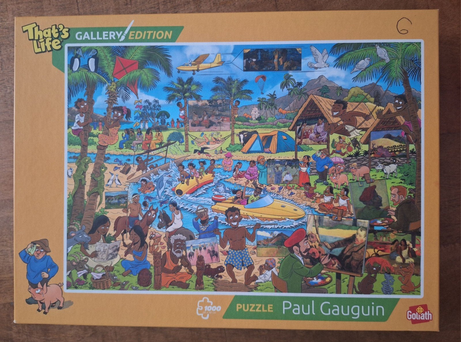 That's Life Gallery Edition Paul Gauguin 1000 stukjes puzzel, Ophalen