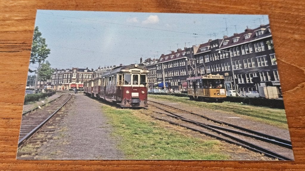 Foto TRAM RTM Rotterdam 1802, Verzamelen, Verzenden, Gebruikt, Tram, Overige typen