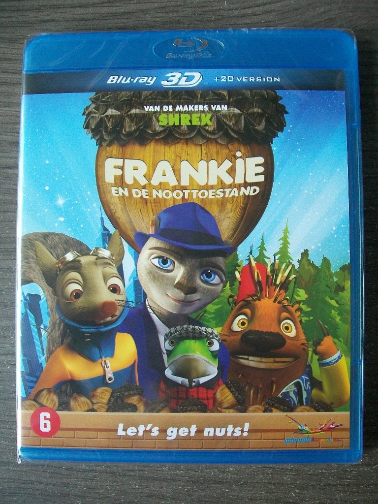 Blu-ray: Frankie En De Noottoestand nieuw in seal  3D en 2D, Cd's en Dvd's, Blu-ray, Nederlands, Film, Vanaf 6 jaar, Ophalen of Verzenden