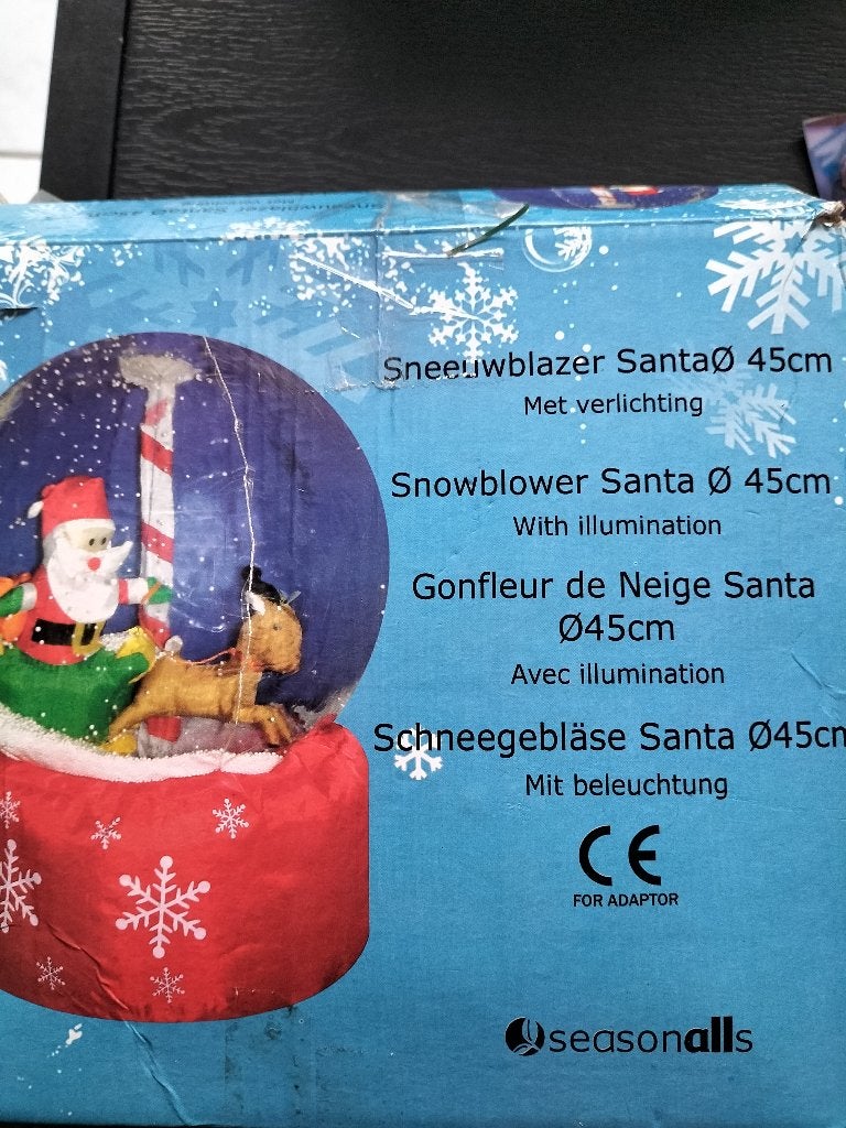Kerst sneeuwtafereel (zgan), Ophalen, Zo goed als nieuw