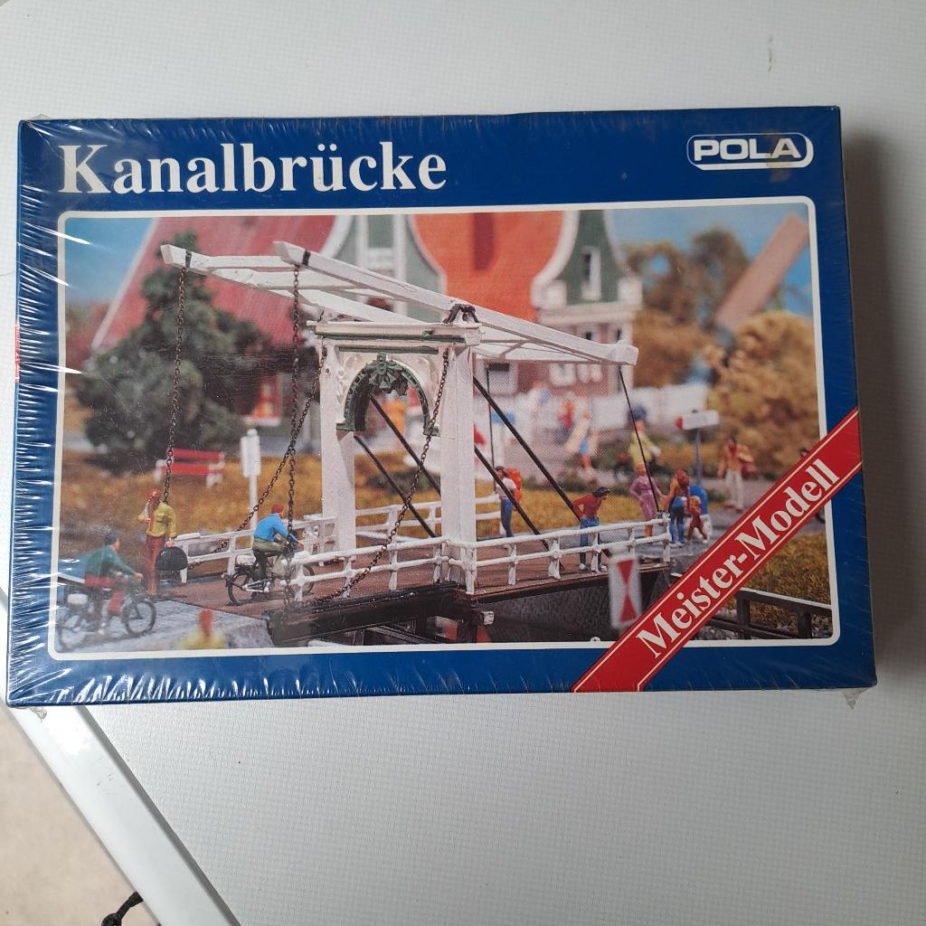 Pola Ophaalbrug HO 614 Meister-Modell (nieuw), Hobby en Vrije tijd, Overige merken, Gelijkstroom of Wisselstroom, Brug, Tunnel of Gebouw