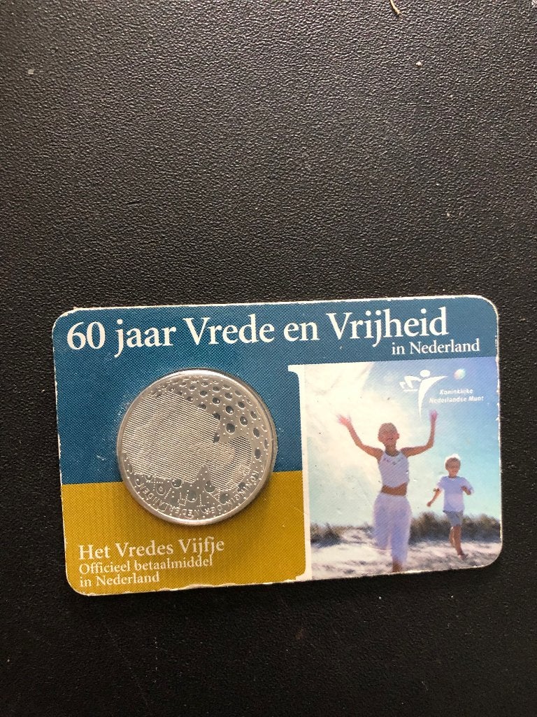 zilveren 5 euro munt in orginele verpakking, Ophalen of Verzenden, Koningin Beatrix, Euro's, Losse munt