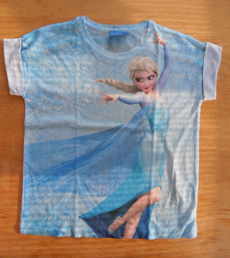 shirt Elsa maat 122/128, Ophalen of Verzenden, Nieuw, Meisje, Shirt of Longsleeve