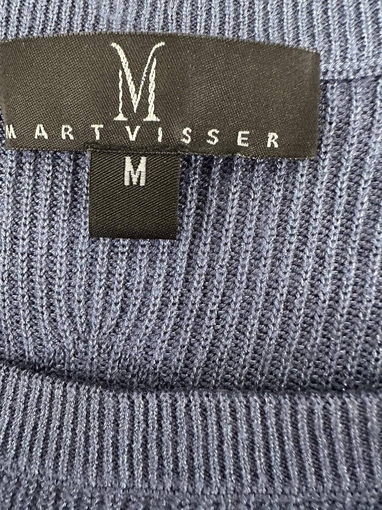 Mart Visser shirt M, Maat 38/40 (M), Blauw, Ophalen of Verzenden, Zo goed als nieuw