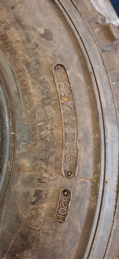 banden, Ophalen, Overige, Gebruikt, 16 inch