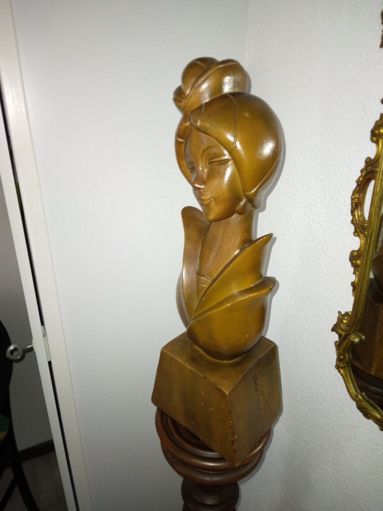 Balinees houtsnijwerk, Antiek en Kunst, Kunst | Beelden en Houtsnijwerken, Ophalen, Hout