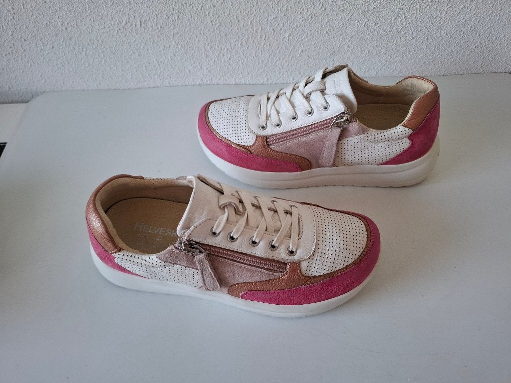 <> Helvesko Intersko MAAT 37 Hallux Valgus sneakers met rits, Verzenden, Roze, Helvesko Intersko, Sneakers of Gympen