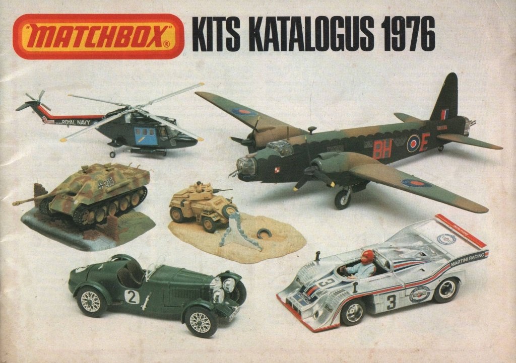 Matchbox kits catalogue 1976 dutch language, Overige merken, 1:50 of kleiner, Auto, Nieuw