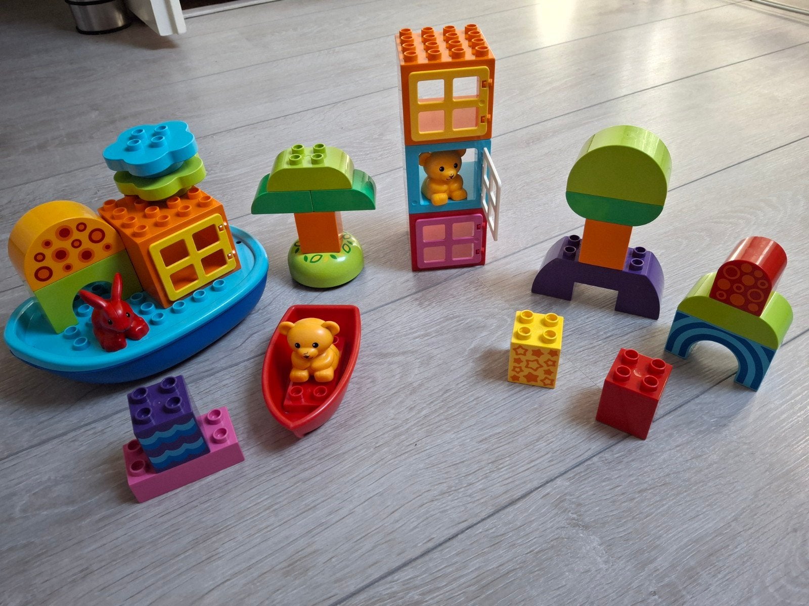 Duplo peuter bouw en boot 10567 en bouwen en spelen 10553, Kinderen en Baby's, Ophalen, Meerdere sets, Complete set, Duplo
