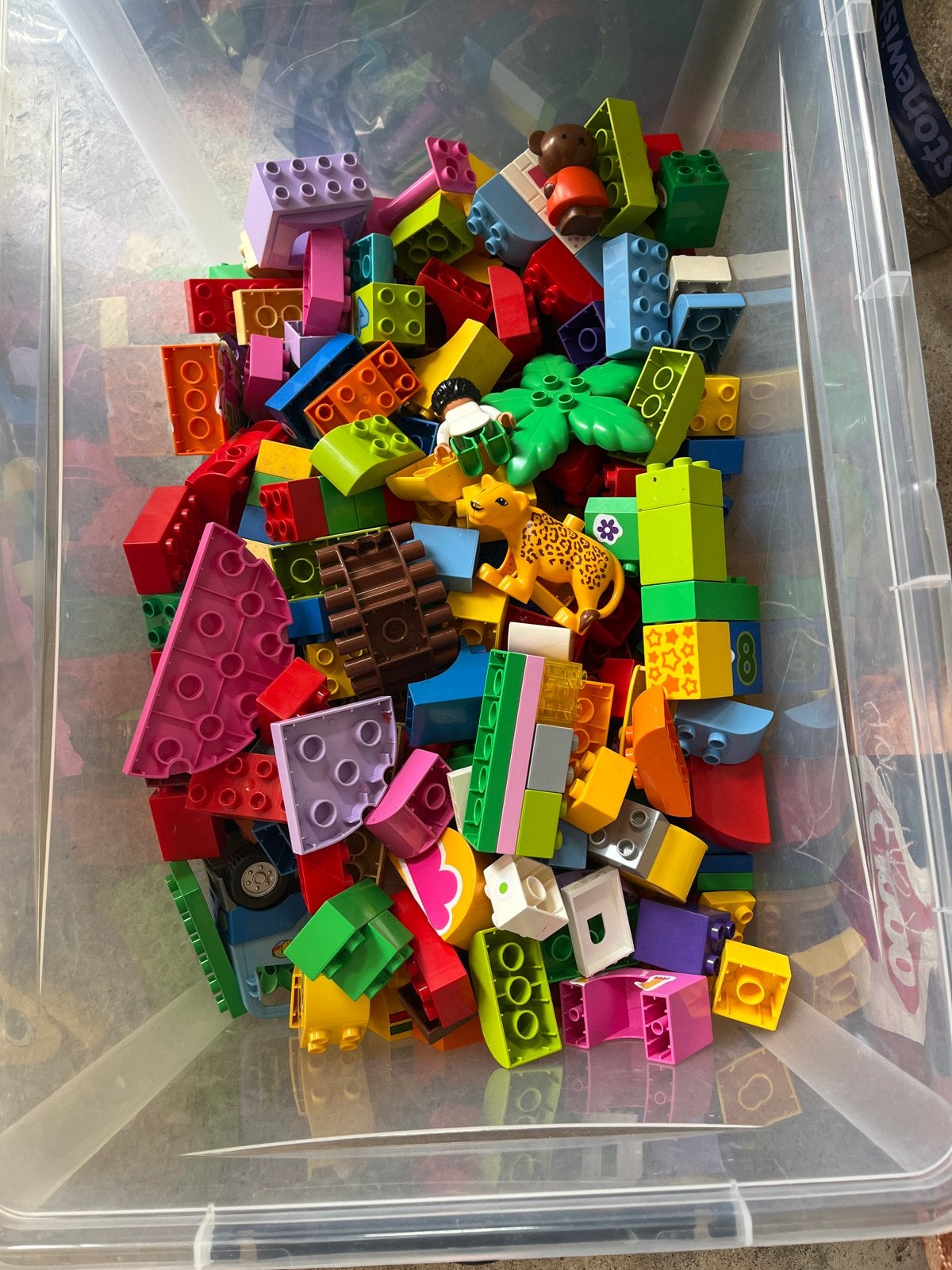 Grote partij Duplo en Lego treinbaan, Kinderen en Baby's, Speelgoed | Duplo en Lego, Gebruikt, Inclusief extra onderdelen, Ophalen of Verzenden