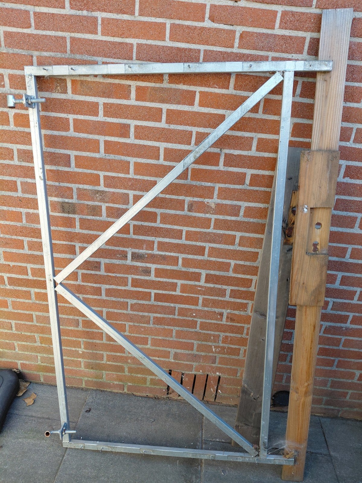 gegalvaniseerd schutting hek frame, Tuin en Terras, Nieuw, Ophalen of Verzenden, Draaipoort, 150 tot 200 cm