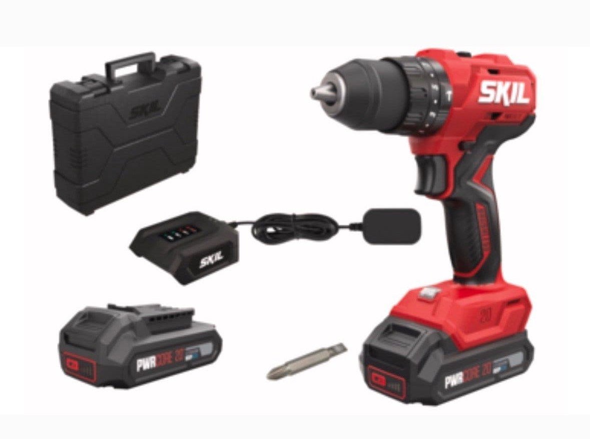 Nieuw Skil 20V Klopboormachine  Brushless (incl. 2x 2Ah accu, Ophalen, Nieuw, Minder dan 400 watt, Klopboormechanisme
