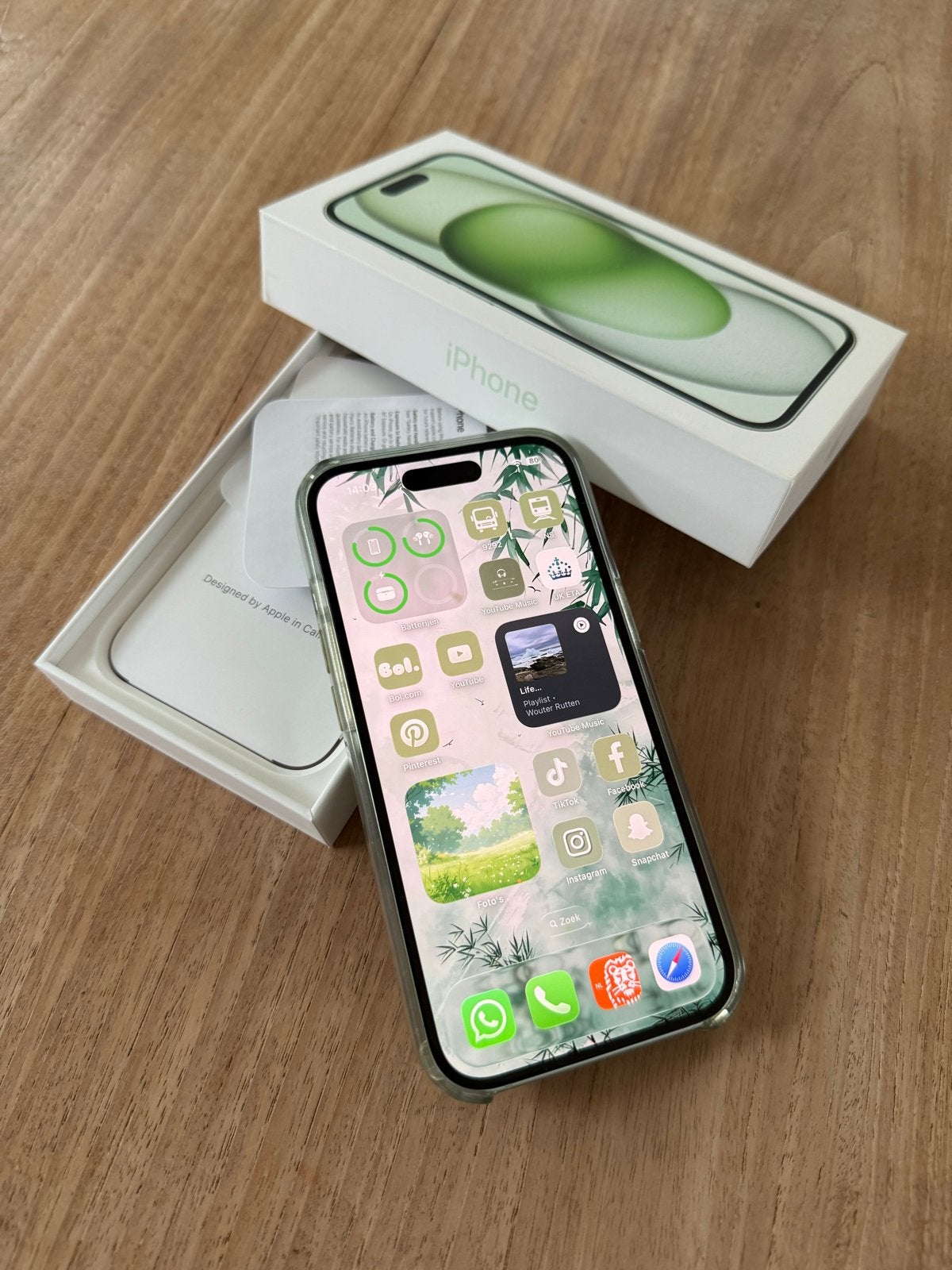 iPhone 15 128GB - Krasvrij en perfect werkend, Telecommunicatie, Mobiele telefoons | Apple iPhone, Ophalen, 128 GB, IPhone 15
