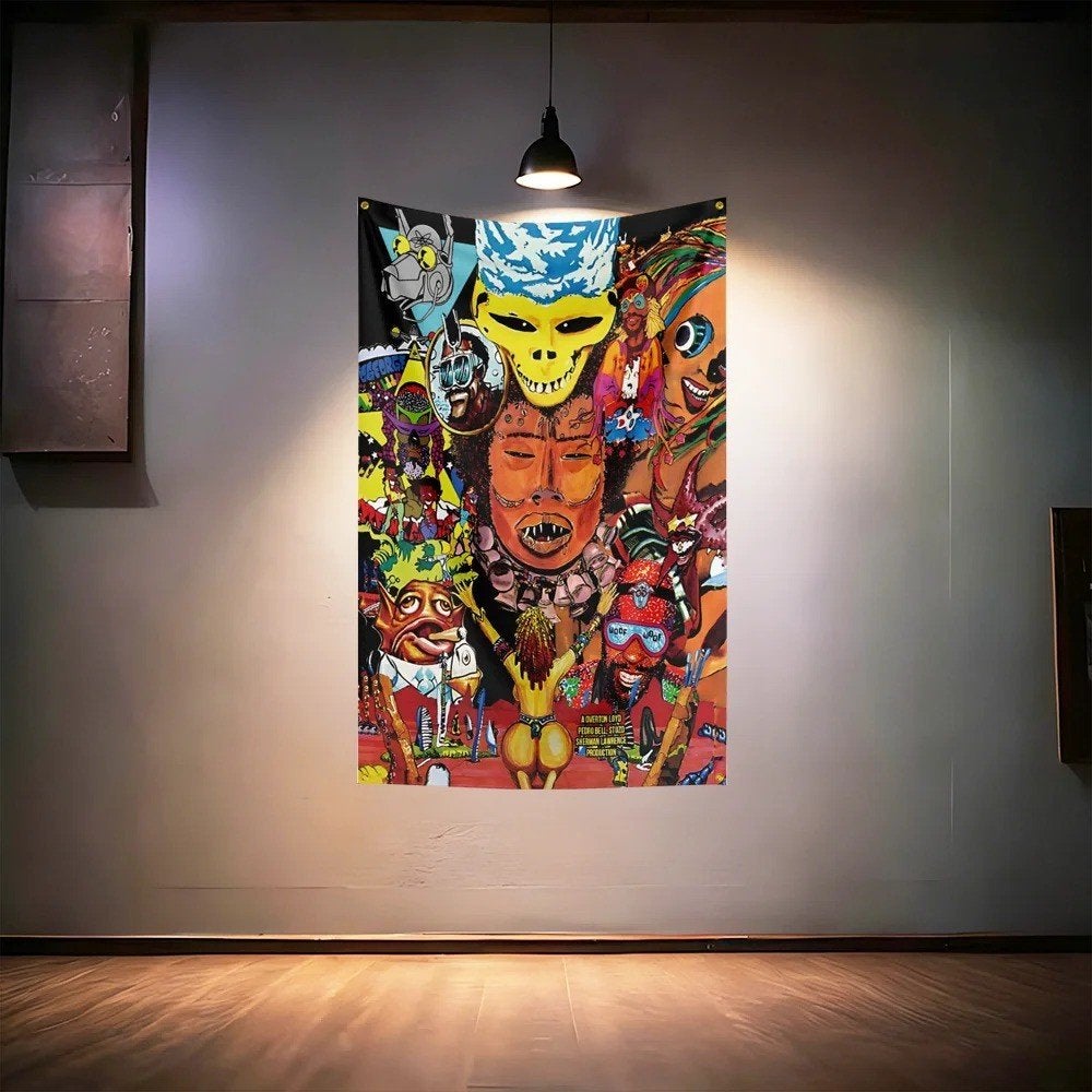 Grote vlaggen Funkadelic (150x90cm), Ophalen of Verzenden, Nieuw