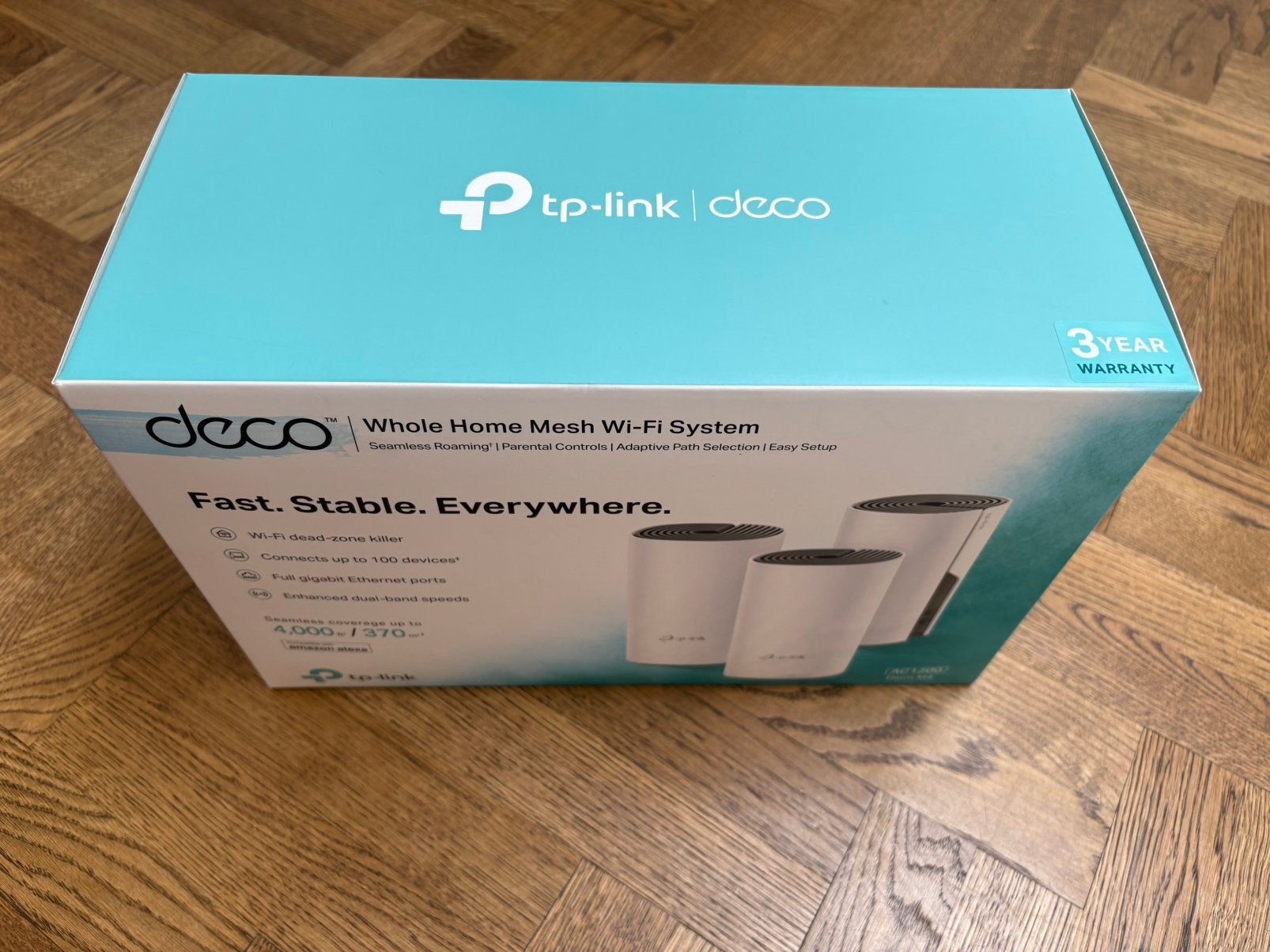 TP link deco M4 set van 3, Computers en Software, WiFi-versterkers, Ophalen of Verzenden, Zo goed als nieuw