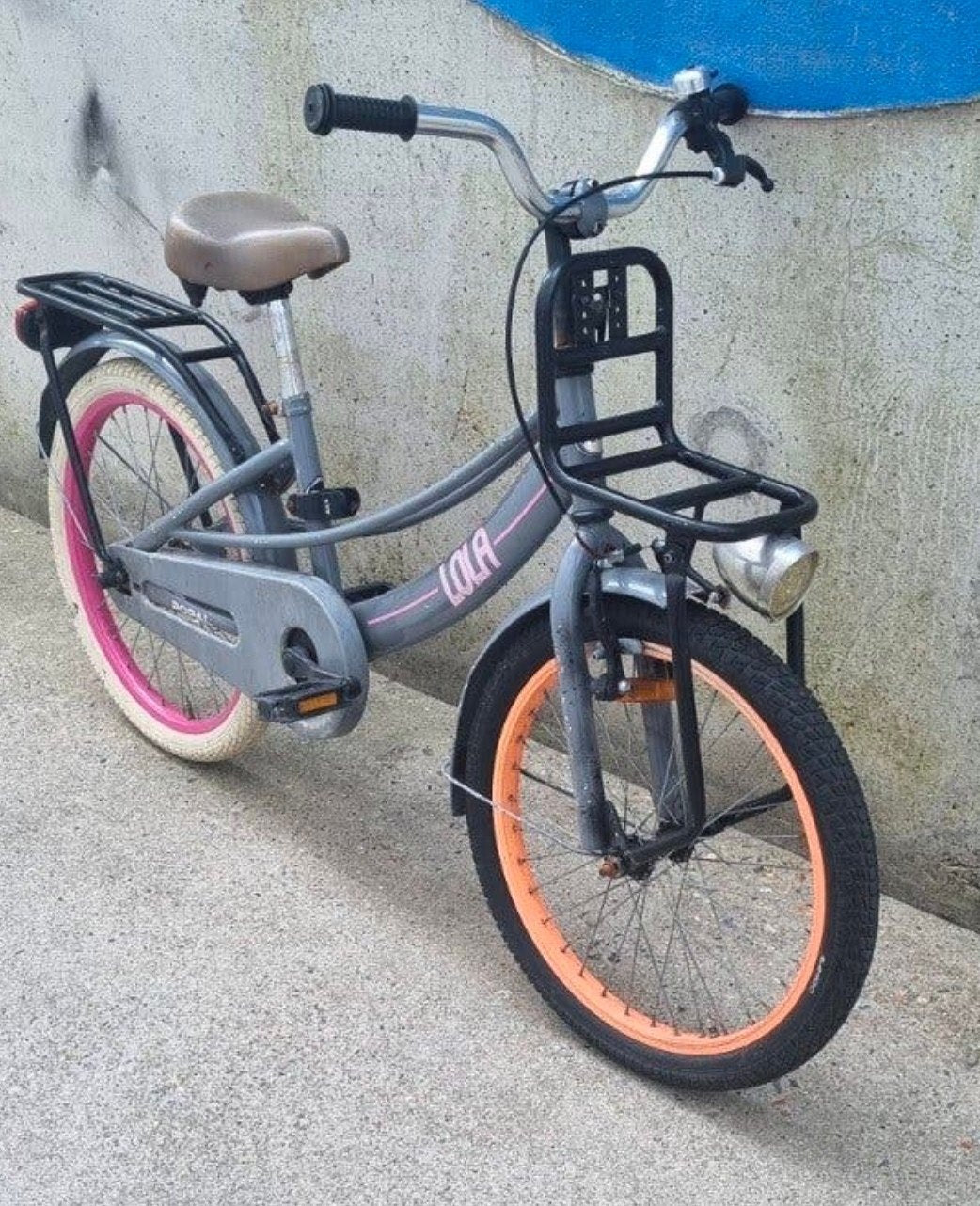 Kinderfiets Lola – Zeer goede staat, Ophalen, Lola, Zo goed als nieuw, Terugtraprem