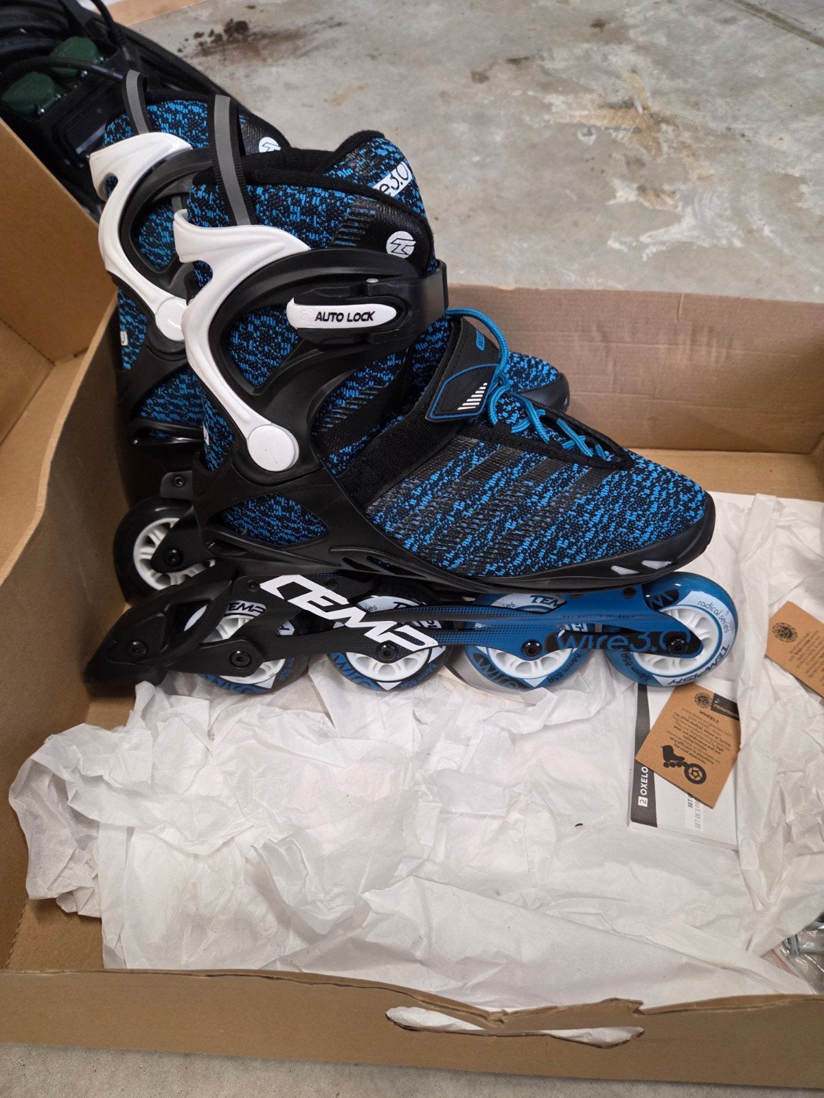 Inline skates tempish, maat 42. 1 x gebruikt, Overige merken, Dames, Ophalen of Verzenden, Zo goed als nieuw
