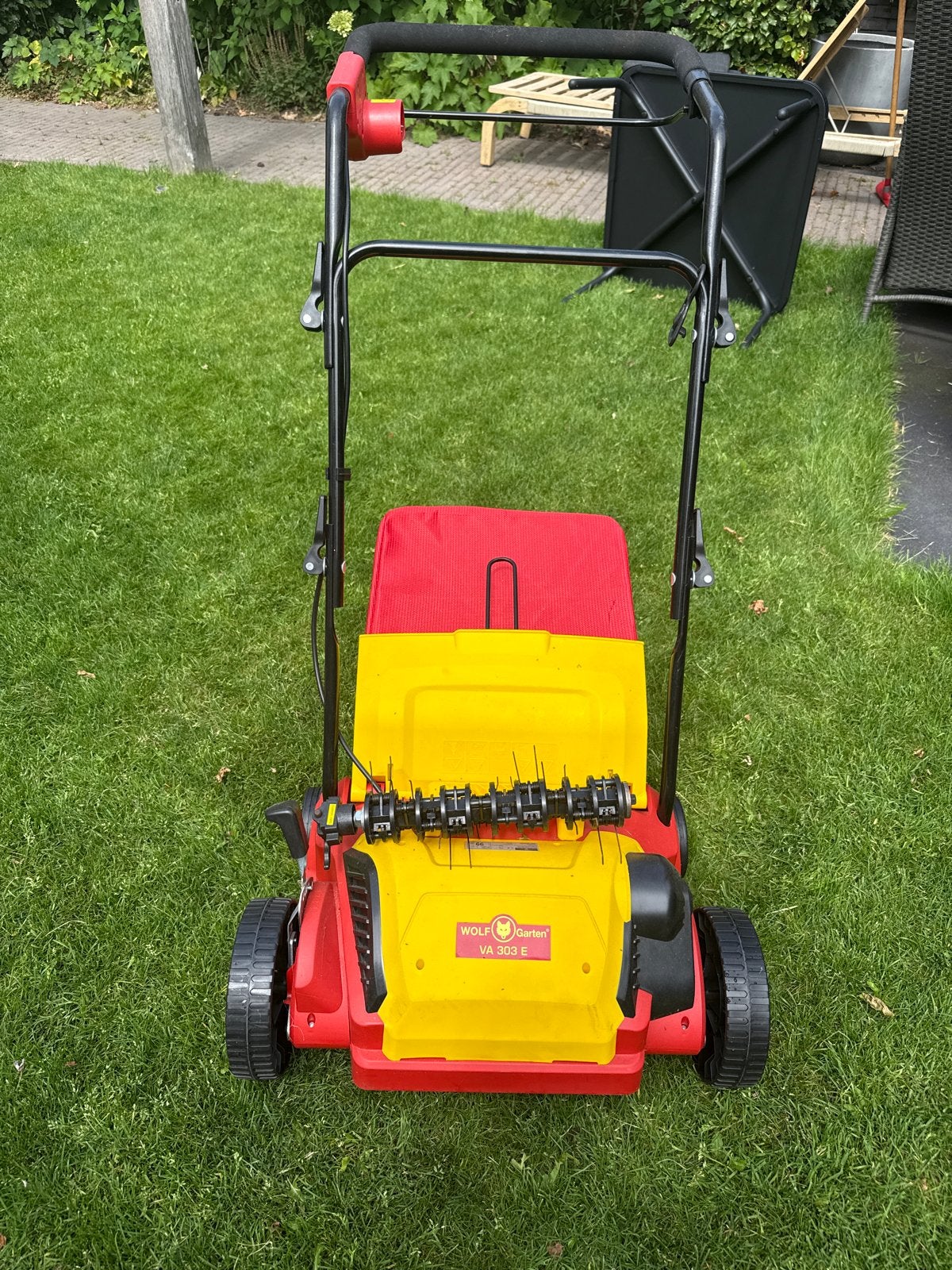 Nieuwe Wolf VA 303 E Verticuteerder met Beluchtingsrol, Ophalen, Nieuw, Elektrisch