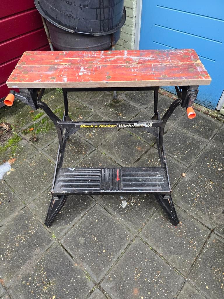 Workmate ( BLACK & DECKER, Ophalen, Gebruikt, 70 tot 120 cm, Bankschroef
