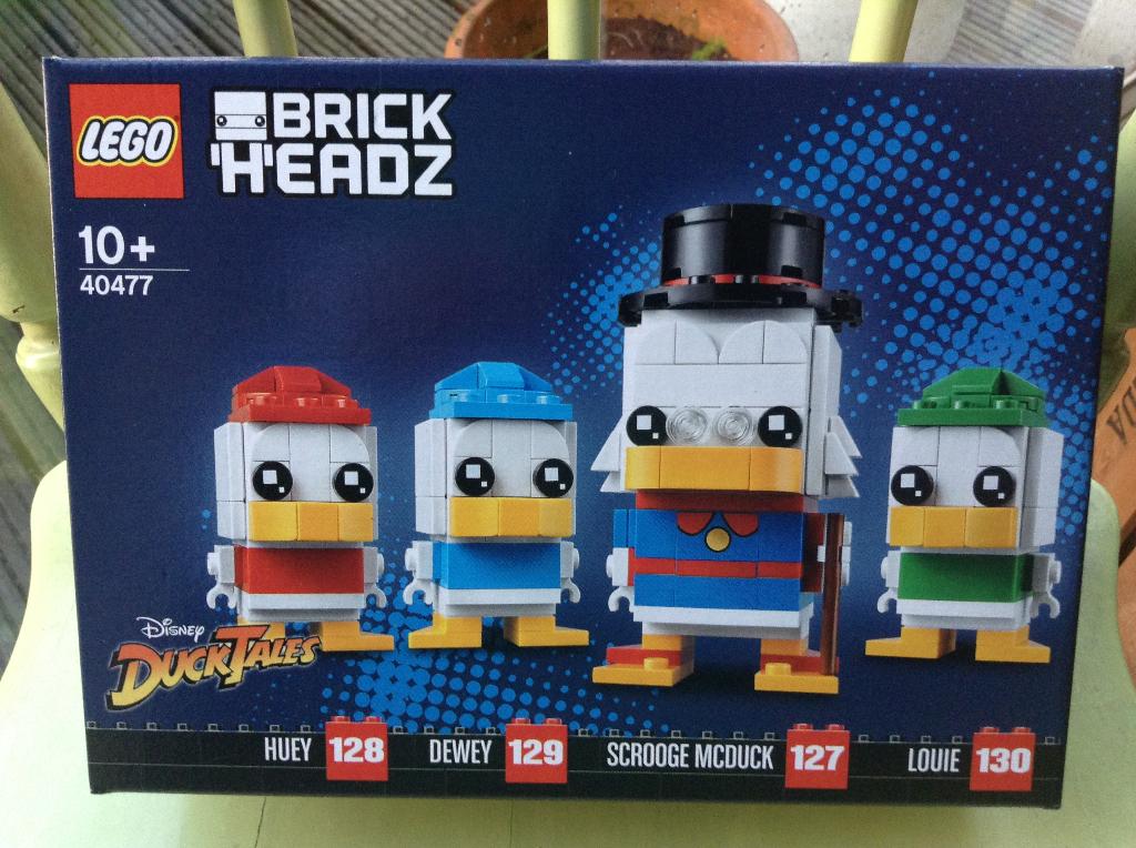 Lego Brickheadz 40477  Dagobert, Kwik, Kwek en Kwak (MISB), BrickHeadz, Lego, Nieuw, Ophalen of Verzenden