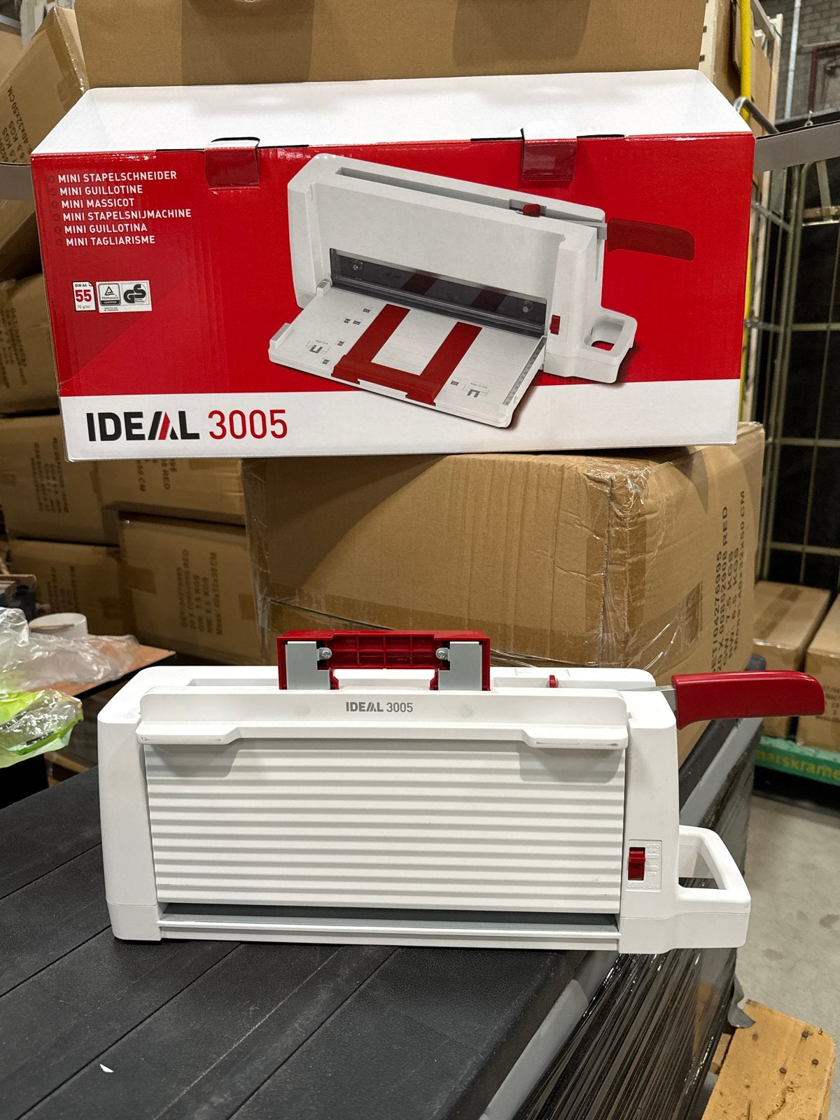 IDEAL 3005 Mini Stapelsnijmachine - Nieuw in doos, Ophalen of Verzenden