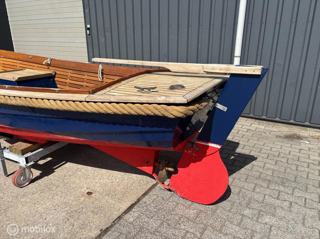 Wellevlet polyester/ Yanmar diesel (uniek!), Watersport en Boten, Sloepen, Overige brandstoffen