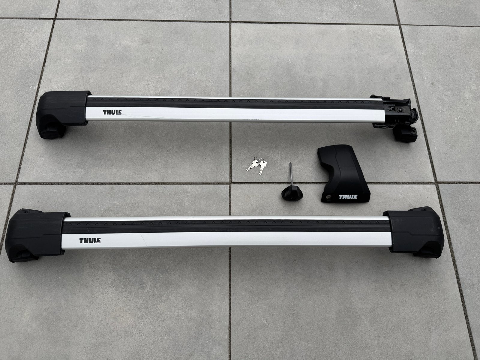 Thule WingBar Edge dakdragers BMW 3-serie Touring G21 (2019+, Auto diversen, Dakdragers, Ophalen, Zo goed als nieuw
