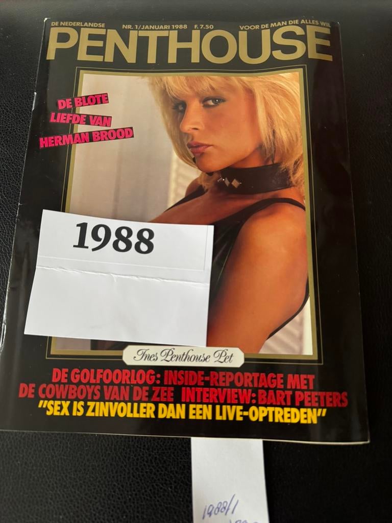 penthouse magazines 1988. 6 euro per stuk, Verzamelen, Verzenden, 1980 tot heden, Tijdschrift