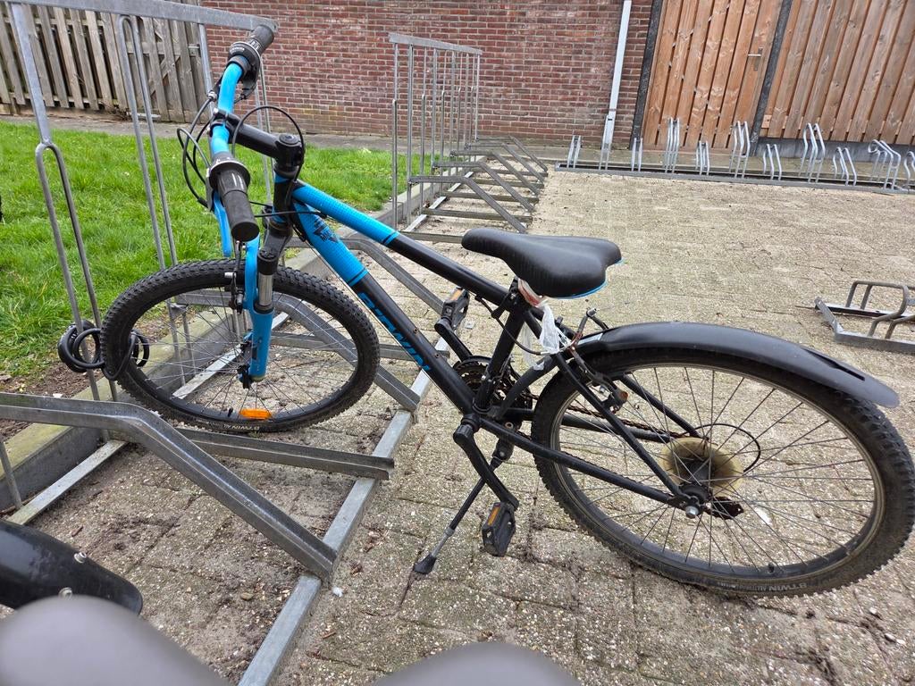 Mountainbike 24 inch, Ophalen, Gebruikt, Staal, 24 inch of meer