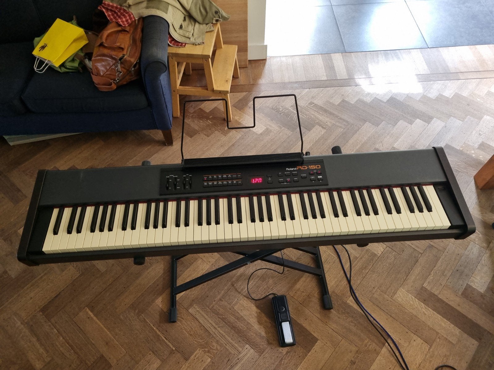 Roland RD-150 Digitale Piano, Muziek en Instrumenten, Ophalen, Gebruikt, Zwart, Digitaal