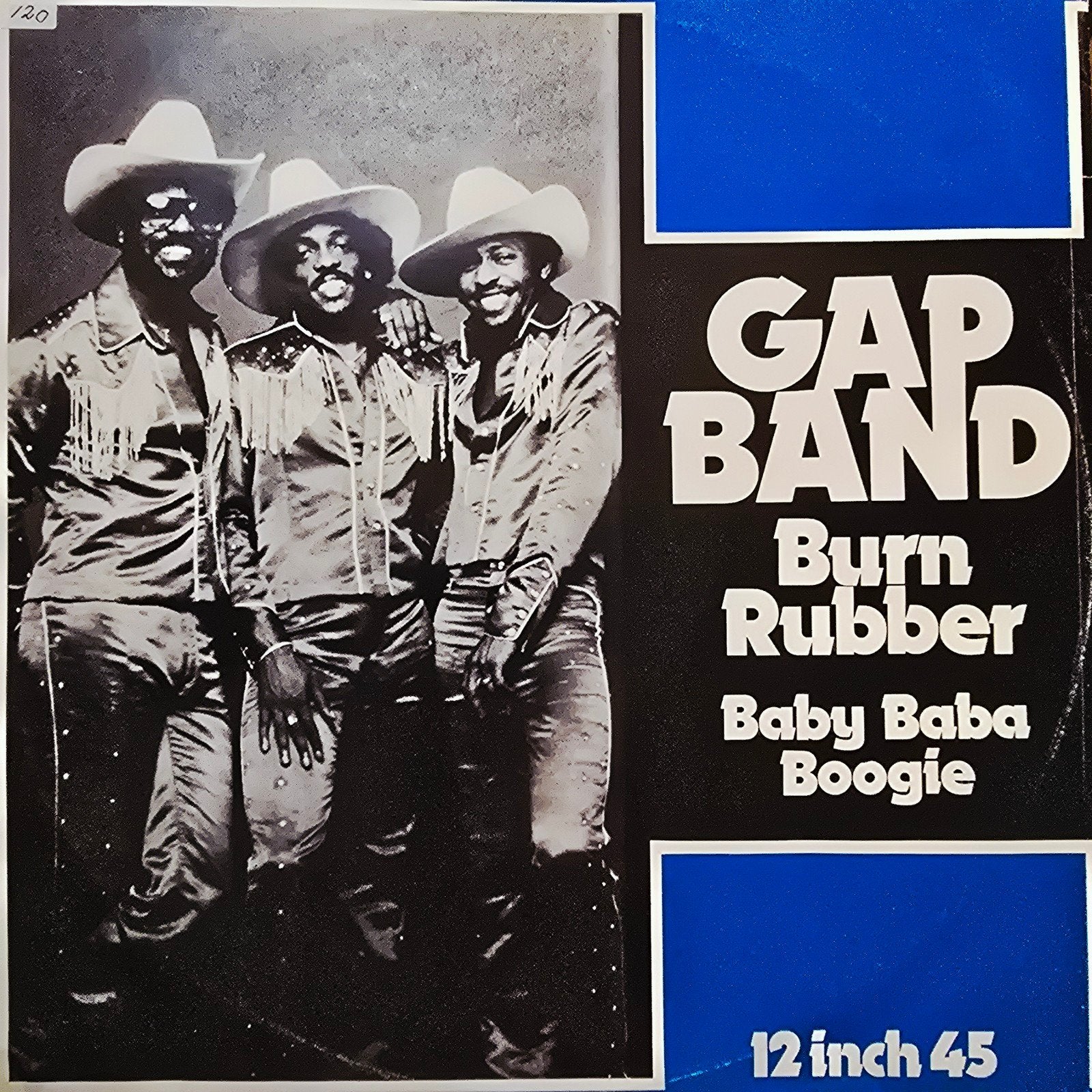 The Gap Band - Burn Rubber / Baby Baba Boogie 12" Nieuwstaat, Cd's en Dvd's, Vinyl Singles, Verzenden, Zo goed als nieuw, EP, 12 inch