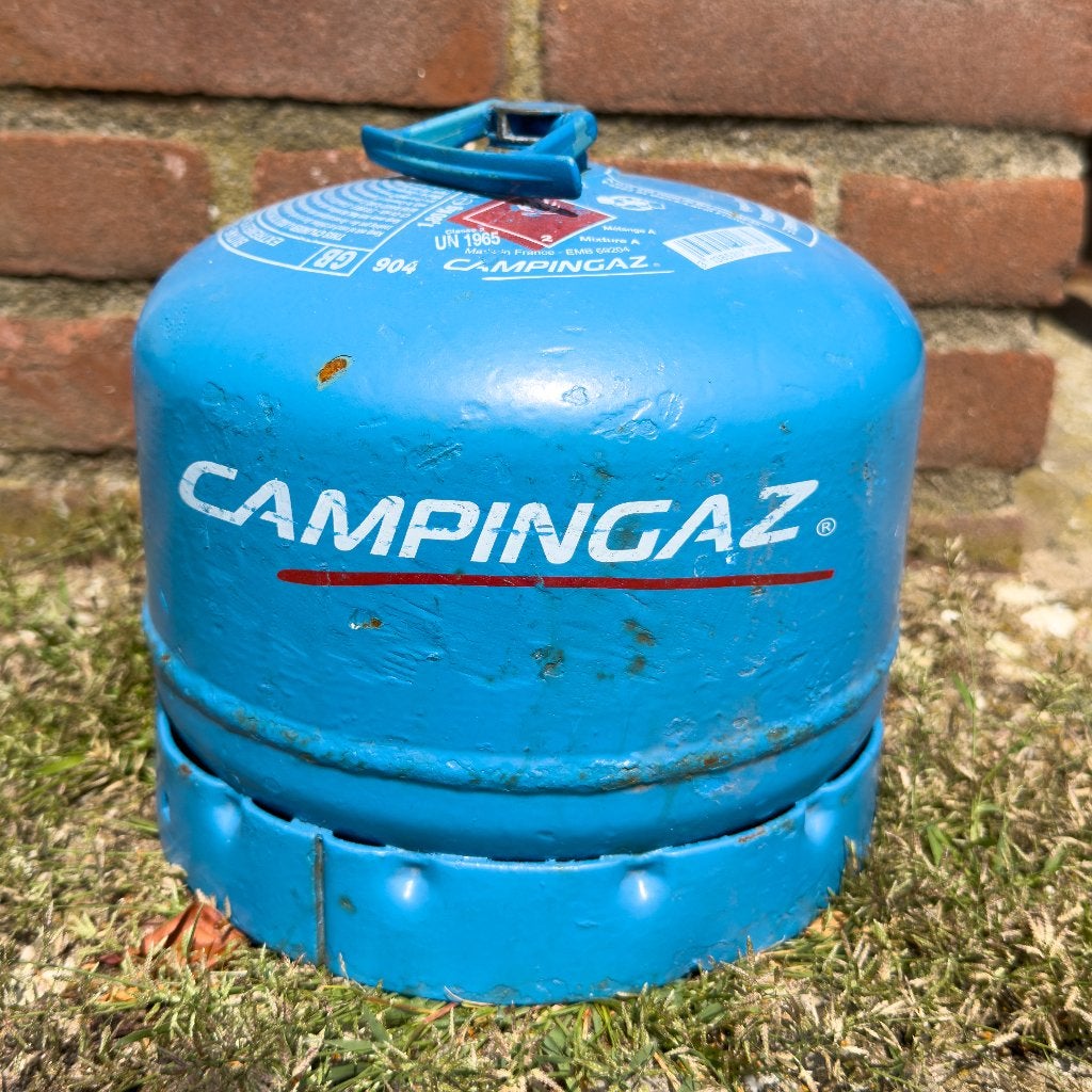 Campinggas 904, Ophalen, Gebruikt