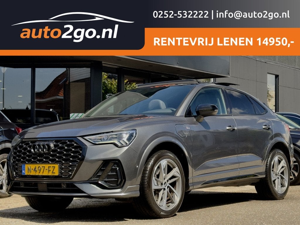 Audi Q3 Sportback 45 TFSI e AUT6 S-LINE EDITION PANODAK LEDE, Gebruikt, Euro 6, Origineel Nederlands, 1395 cc