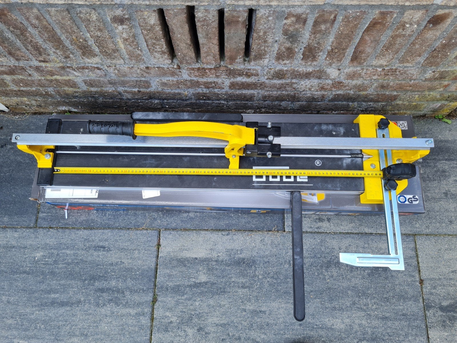 Tegelsnijder 80 cm voor wand- en vloertegels, Doe-het-zelf en Verbouw, Tegels, Ophalen, Gebruikt