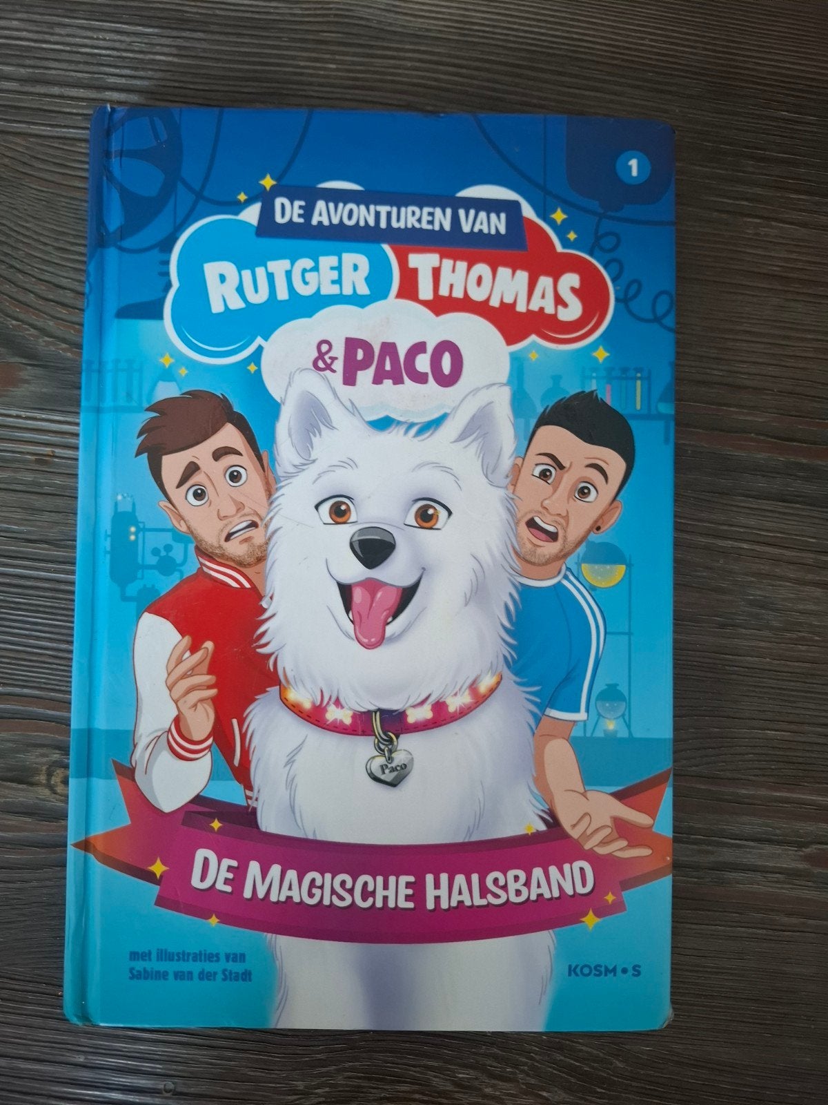 De Avonturen van Rutger, Thomas & Paco: De Magische Halsband, Ophalen of Verzenden, Zo goed als nieuw, Rutger Vink, Thomas van der Vlugt & Sabine van der Stadt