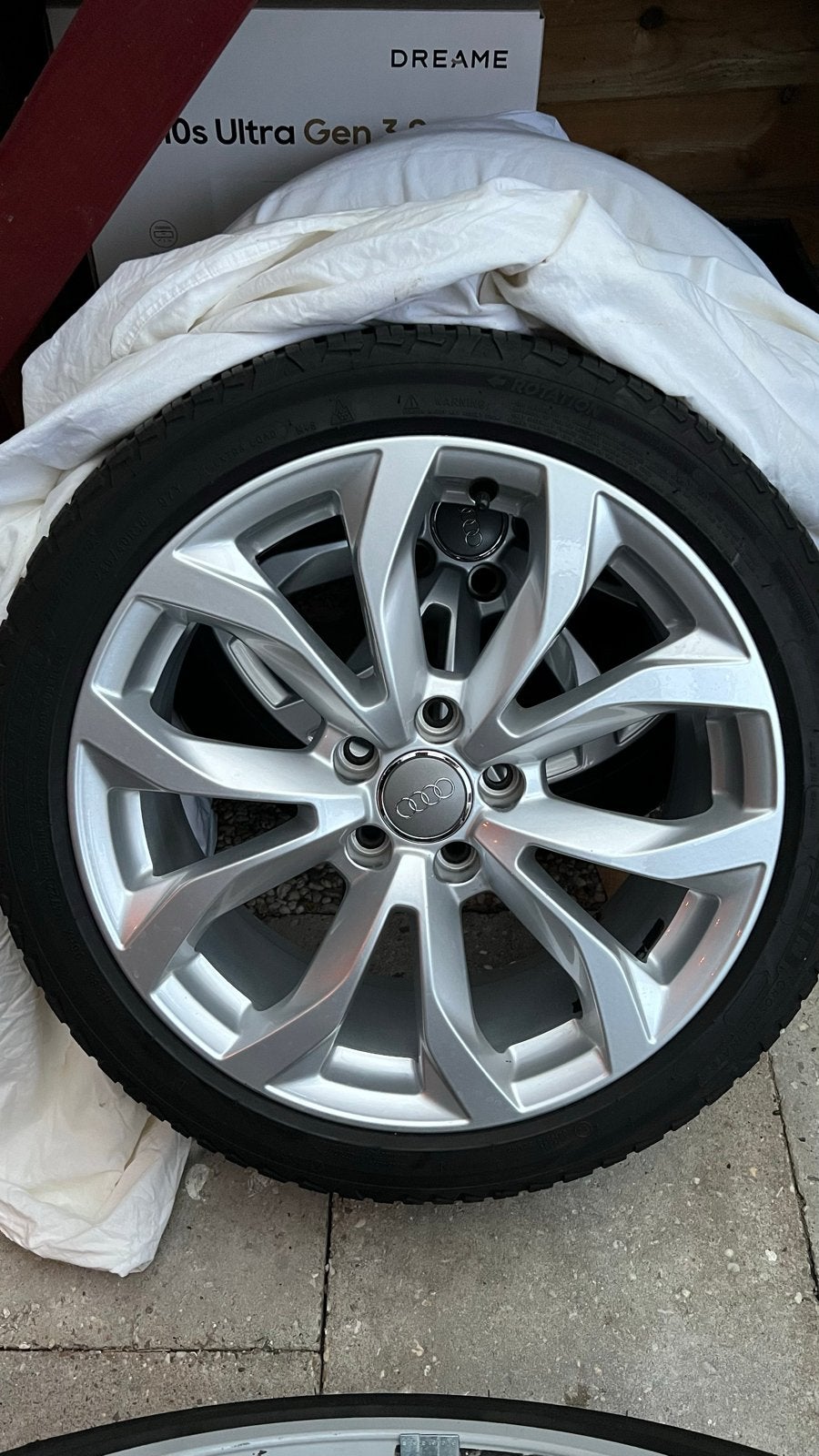 Origienele Audi velgen 18 inch, Auto-onderdelen, Banden en Velgen, Banden en Velgen, All Season, 18 inch, 245 mm, Personenwagen