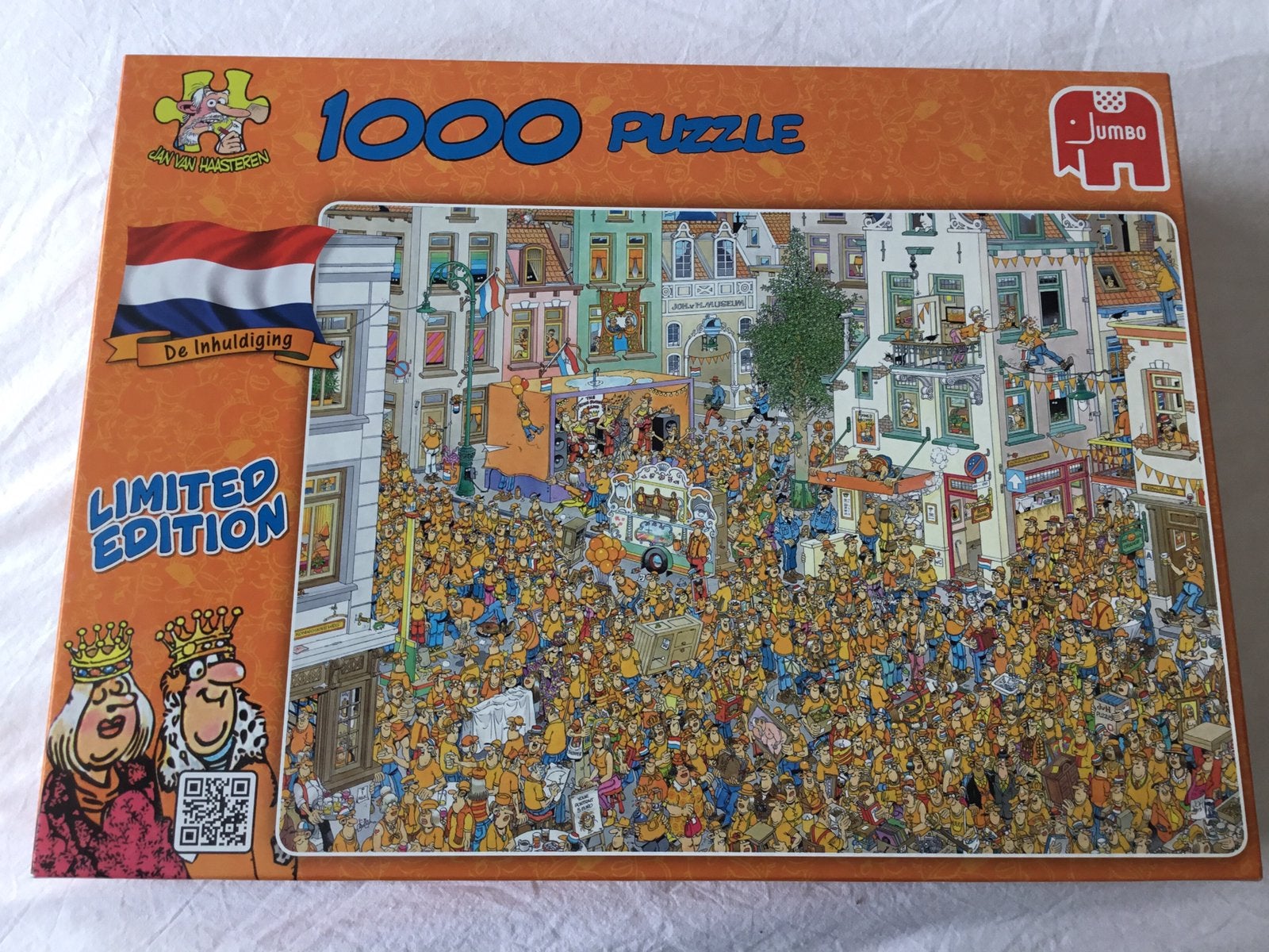 Jan van Haasteren ‘De inhuldiging’ Limited Edition, Ophalen of Verzenden, Zo goed als nieuw
