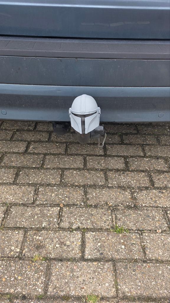 Mandalorian trekhaak versiering, Ophalen of Verzenden, Nieuw, Actiefiguurtje