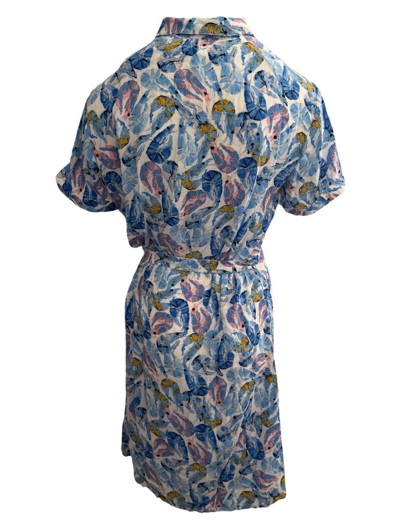 Fabienne Chapot jurk S, Maat 38/40 (M), Blauw, Ophalen of Verzenden, Zo goed als nieuw